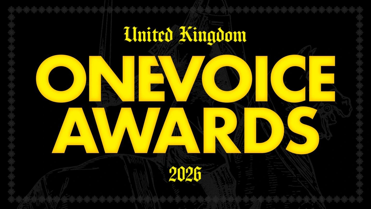 ONE VOICE AWARDS 2026 WINNERS!